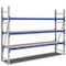 Weitspannregal,Grundfeld,HxBxT 2000x2820x600mm,Fachl. 500kg,3xHolzboden