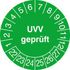 Prüfplakette,UVV geprüft,Aufkleber,Ø 20mm,Jahresfarbe 2022 grün