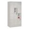 Schließfachschrank,HxBxT 1518x900x500mm,3x4 Fächer,RAL7035,Front RAL7035