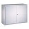 Wandschrank,HxBxT 600x800x300mm,Doppel-Flügeltür,RAL7035,Front RAL7035