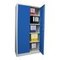 Universalschrank,HxBxT 1950x1000x400mm,4xStahlboden,RAL7035,Front RAL5010