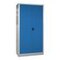 Universalschrank,HxBxT 1950x1000x500mm,4xStahlboden,RAL7035,Front RAL5012