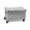 Alu-Transportkiste, HxLxB 340x685x490mm, 93l, Wände geschlossen m. Sicken