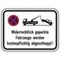 Parkplatzschild, Halteverbot/
