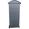 Paketkasten, Stahl, mattanthrazit, HxBxT 1100x410x265mm
