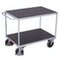 Tischwagen, Tragl. 500kg, 2 Etage(n), Ladefl. LxB 1000x600mm, Holzetage
