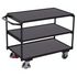 Tischwagen, Tragl. 250kg, 3 Etage(n), Ladefl. LxB 835x490mm, Holzetage
