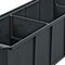 Querteiler, f. Regalkasten, B 183mm, PP, schwarz