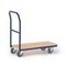 Plattformwagen, Tragl. 150kg, Ladefl. LxB 870x450mm, Holzplatte