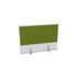 Aufsatz-Paneel,f. Schreibtisch,Anbau hinten,B 800mm,BI-weiss,BN7048-grün