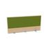 Aufsatz-Paneel,f. Schreibtisch,Anbau hinten,B 1200mm,NH-Ahorn,BN7048-grün