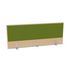 Aufsatz-Paneel,f. Schreibtisch,Anbau hinten,B 1400mm,NH-Ahorn,BN7048-grün