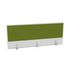 Aufsatz-Paneel,f. Schreibtisch,Anbau hinten,B 1400mm,BI-weiss,BN7048-grün