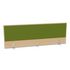 Aufsatz-Paneel,f. Schreibtisch,Anbau hinten,B 1600mm,NH-Ahorn,BN7048-grün