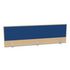 Aufsatz-Paneel,f. Schreibtisch,Anbau hinten,B 1800mm,NH-Ahorn,BN6016-blau