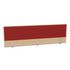 Aufsatz-Paneel,f. Schreibtisch,Anbau hinten,B 1800mm,NH-Ahorn,BN4011-rot