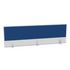 Aufsatz-Paneel,f. Schreibtisch,Anbau hinten,B 1800mm,BI-weiss,BN6016-blau