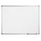 Whiteboard,HxB 1000x1500mm,emailliert,magnethaftend,Stahl,Ablageschale