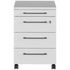 Rollcontainer, HxBxT 610x420x400mm, 4 Schublade(n), m. Bügelgriff