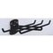 Werkzeughalter, f. Lochplatte, 6-fach, LxB 140x240mm, RAL7016