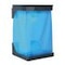 Müllsackhalter, f. Lochplatte, HxBxT 305x300x120mm, Ø 330mm, RAL7016