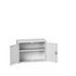 Wandschrank, HxBxT 600x800x350mm, 1xStahlboden, Drehriegelschloss, Sockel