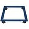 Fahrgestell, f. Pultschrank, H 60mm, Gestell Stahl, 4 Lenkrollen, RAL5010