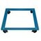 Fahrgestell, f. Pultschrank, H 60mm, Gestell Stahl, 4 Lenkrollen, RAL5012