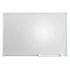 Whiteboard, HxB 900x1200mm, kunststoffbeschichtet, magnethaftend, Stahl