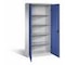 Universalschrank,HxBxT 1950x890x415mm,4xStahlboden,Zylinderschloss,Sockel
