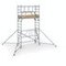 Klappgerüst, Bühne H 2, 55m, BxT 1800x600mm, Gerüst H 3, 65m