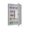 Schlüsselschrank, 100 Haken, HxBxT 550x380x80mm, Korpus RAL7035