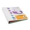 Ringbuch-Set, 1 Ringbuch, 6 Mappen, DIN A4, Karton, farblich sortiert