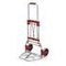 Alu-Sackkarre, Tragl. 100kg, Schaufel BxT 483x343mm, klappbar, rot/silber