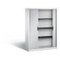Querrollladenschrank, HxBxT 1660x1200x420mm, 4 OH, Rolladen weißaluminium