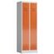 Garderobenschrank, HxBxT 1800x590x500mm, 2 Abt., Abt. B 295mm, Drehriegel