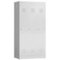 Garderobenschrank, HxBxT 1800x870x500mm, 3 Abt., Abt. B 295mm, Drehriegel