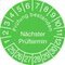 Prüfplakette, Prüfung bestanden/nächster Prüftermin, Prüfzeitraum 25-30