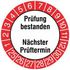 Prüfplakette,Prüfung bestanden/nächster Prüftermin,Prüfzeitraum 25-30