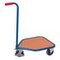 Griffroller, Tragl. 150kg, Ladefl. LxB 565x450mm, Holzplatte