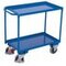 Tischwagen, Tragl. 400kg, 2 Etage(n), Ladefl. LxB 845x495mm, Blechetage