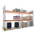 Palettenregal, Grund+Anbau, HxBxT 3360x5700x1100mm, je Feld 2xTraversen