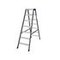 Stufen-Doppelleiter,beidseitig,2x7 Stufen,Stand H 1,05m,Holm L 1,6m,Alu