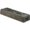 Fußplatte, f. Mobilzaun, HxB 125x220mm, m. 6 Löchern, Beton