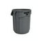 Universalcontainer, 75l, HxØ 580x495mm, Korpus PE grau