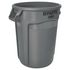 Universalcontainer, 121l, HxØ 705x557mm, Korpus PE grau