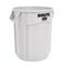 Universalcontainer, 38l, HxØ 435x400mm, Korpus PE weiß