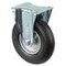 Bockrolle, Tragl. 75kg, ØxB 200x50mm, PU gerillt, Rollenlager