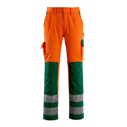 Hose Knietasche SAFE COMPETE W-Orange/Grün 47/90