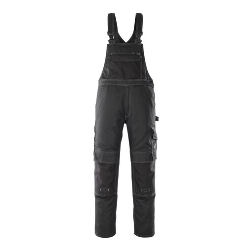 Latzhose Knietasche HARDWEAR Schwarz 42/82